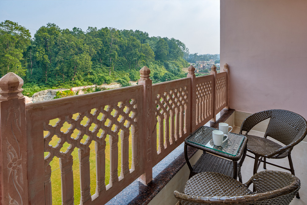 best hotel for balcony view in dehradun